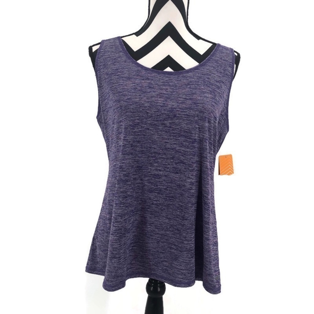 NWT Avia Racerback Athletic Tank Top Purple XL